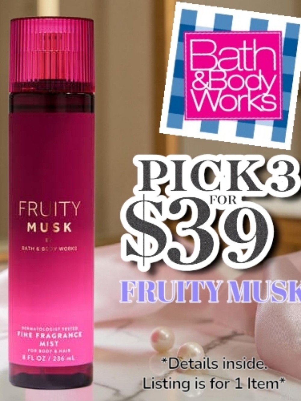 Bath & Body Works Fruity Musk